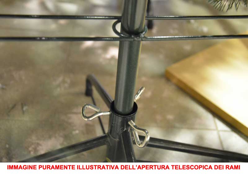 ALBERO DI NATALE MONVISO 180CM SLIM VERDE