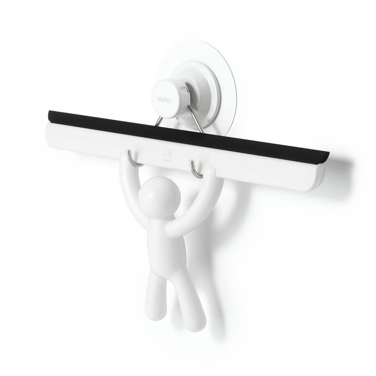Buddy Adesivo Squeegee 26x19x4cm Bianco Umbra
