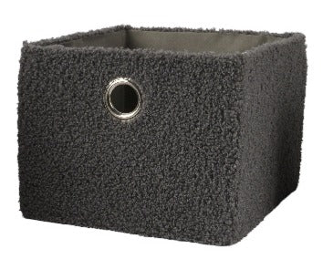 SCATOLA PORTA OGGETTI 20X25CM GRIGIO