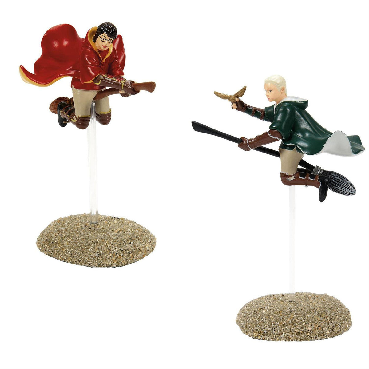 Set 2 Figurine I Catturatori Harry Potter e Draco Malfoy 11,5cm