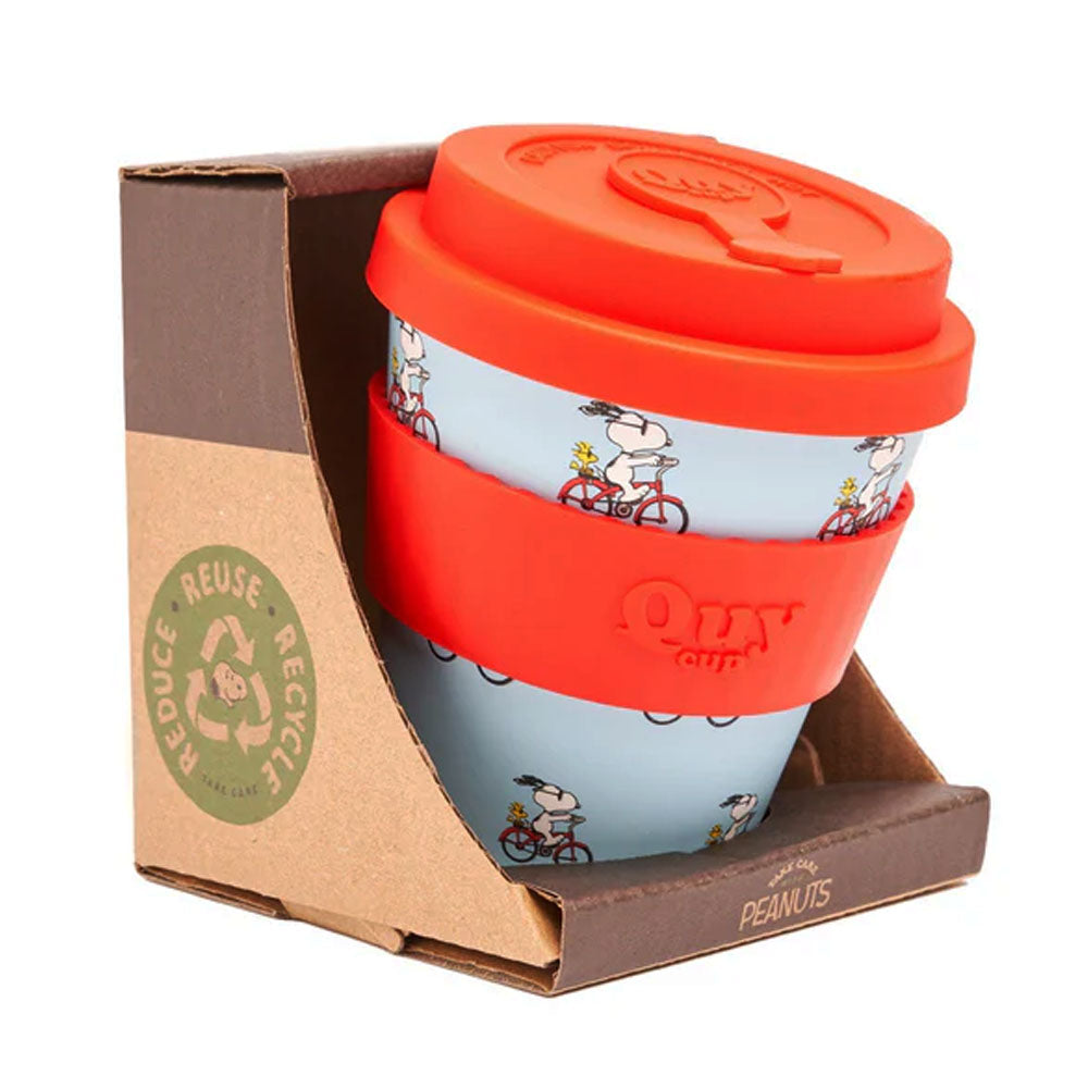 THERMOS TAZZA "TRAVEL MUG" SNOOPY BICI 230ML