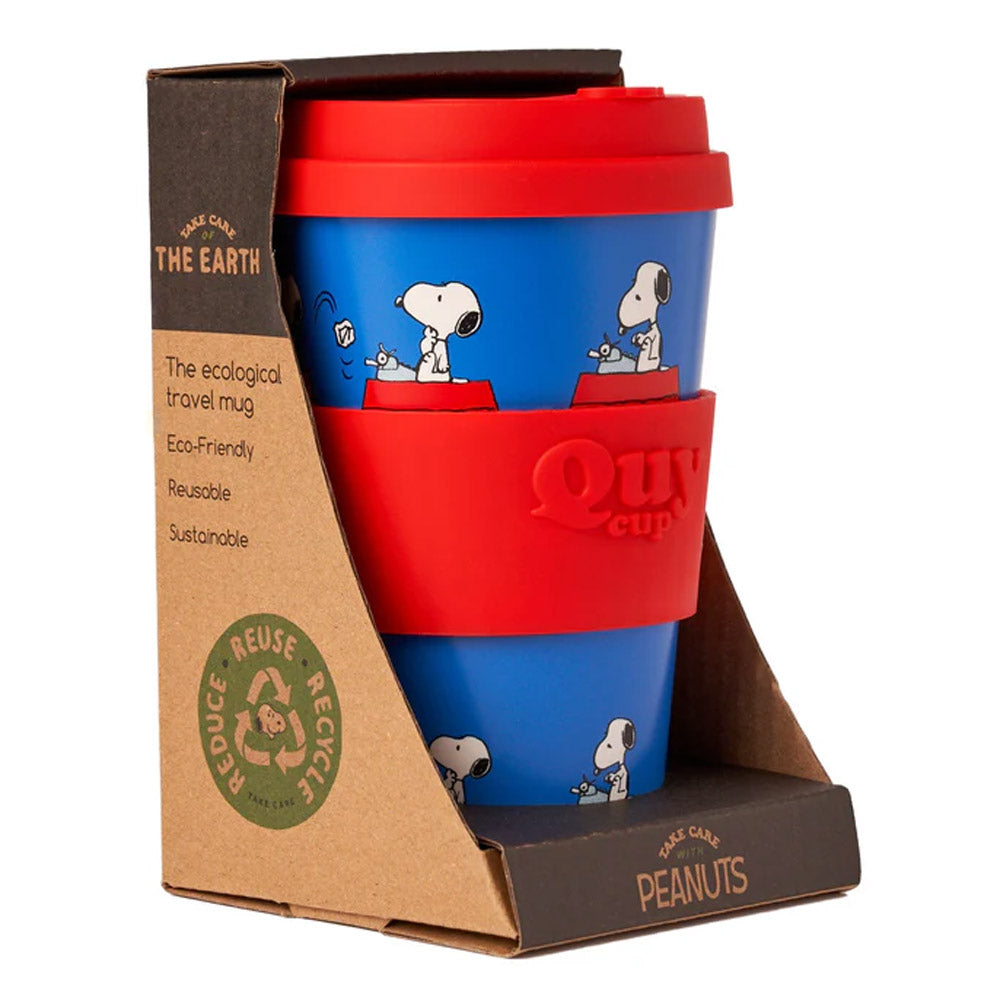 THERMOS TAZZA "TRAVEL MUG" SNOOPY WRITING 400ML