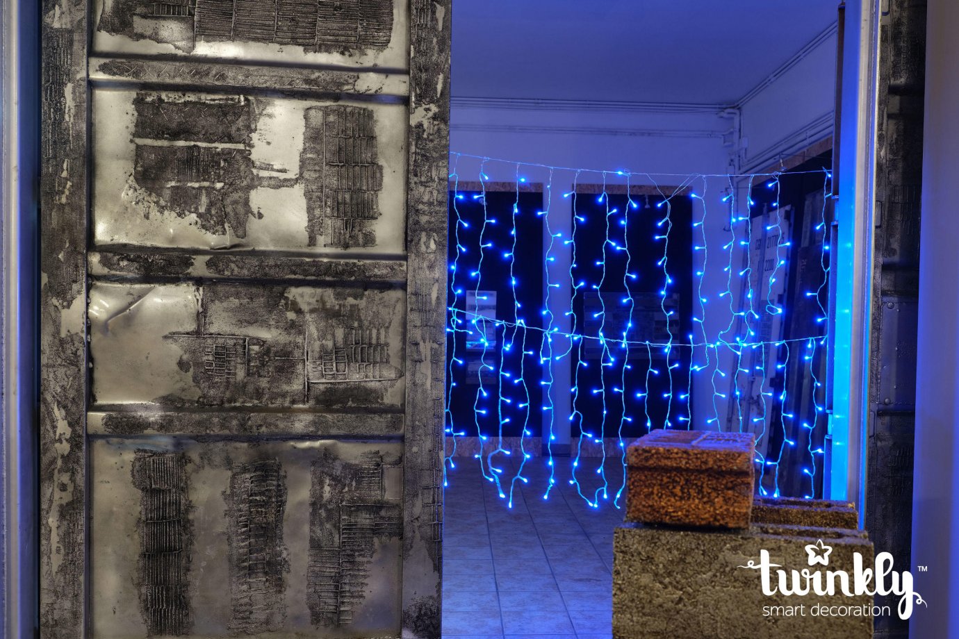 TWINKLY LUCI DI NATALE 200 LED + PRESA SHUKO UK