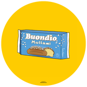Tovaglietta Tonda Buondio D35 cm Gialla - immagine 1