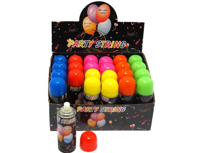 OFFERTA 3 BOMBOLETTE STELLE FILANTI PER FESTE COLORI ASSORTITI