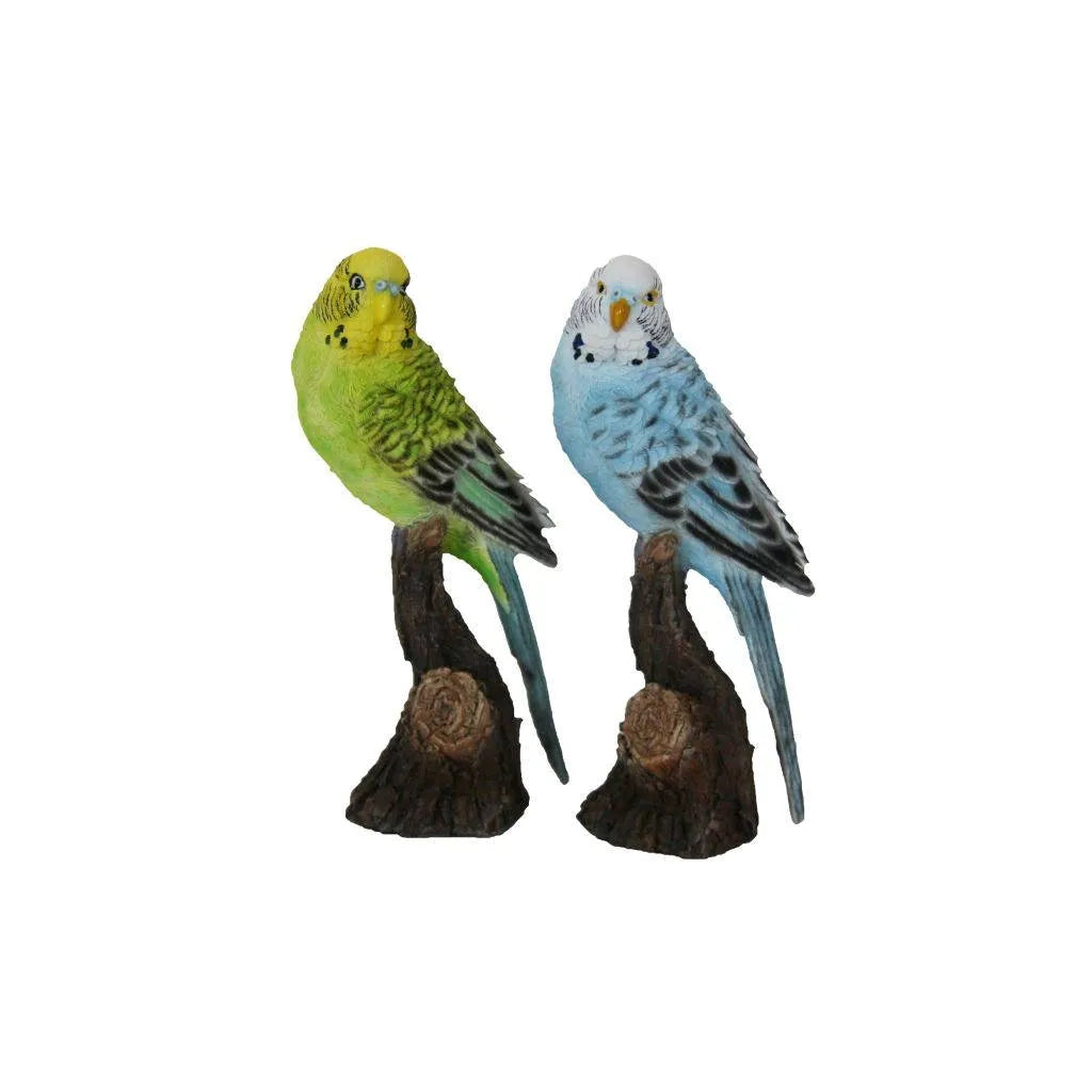 COCORITA SU TRONCO IN RESINA ASSORTITA 18 CM