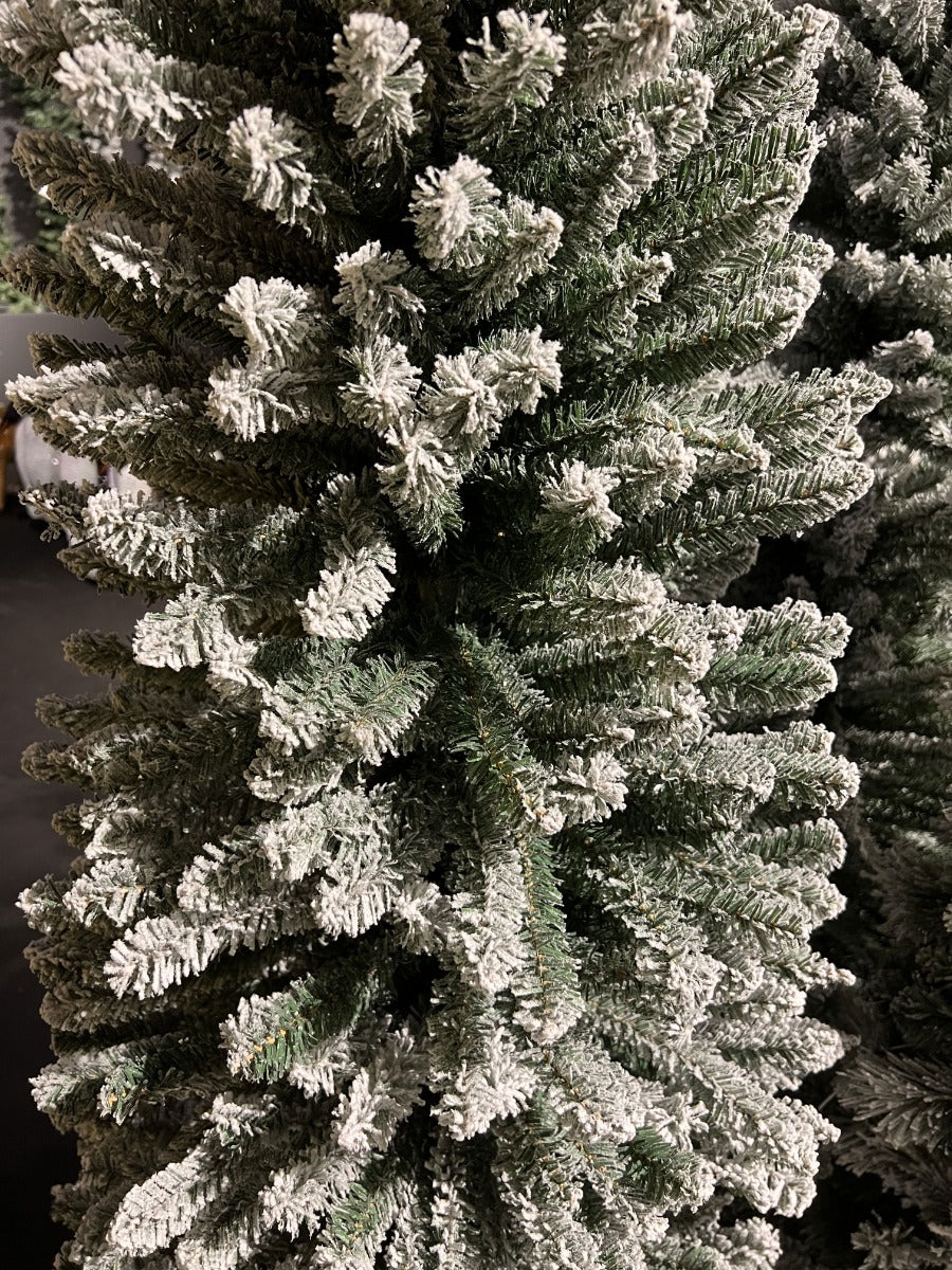 ALBERO DI NATALE 150CM SLIM TOSCANA INNEVATO