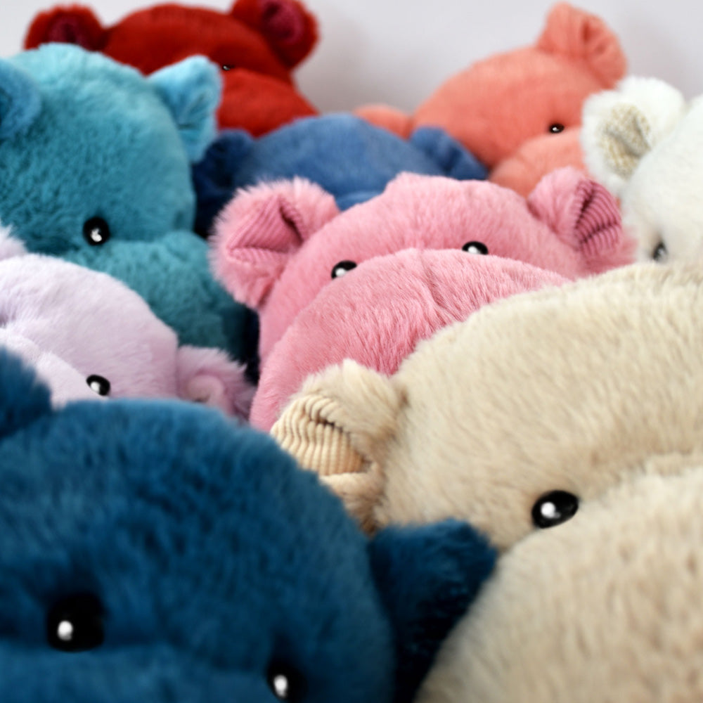 PELUCHE IPPOPOTAMO HIP'POWER - LILLA 25 CM