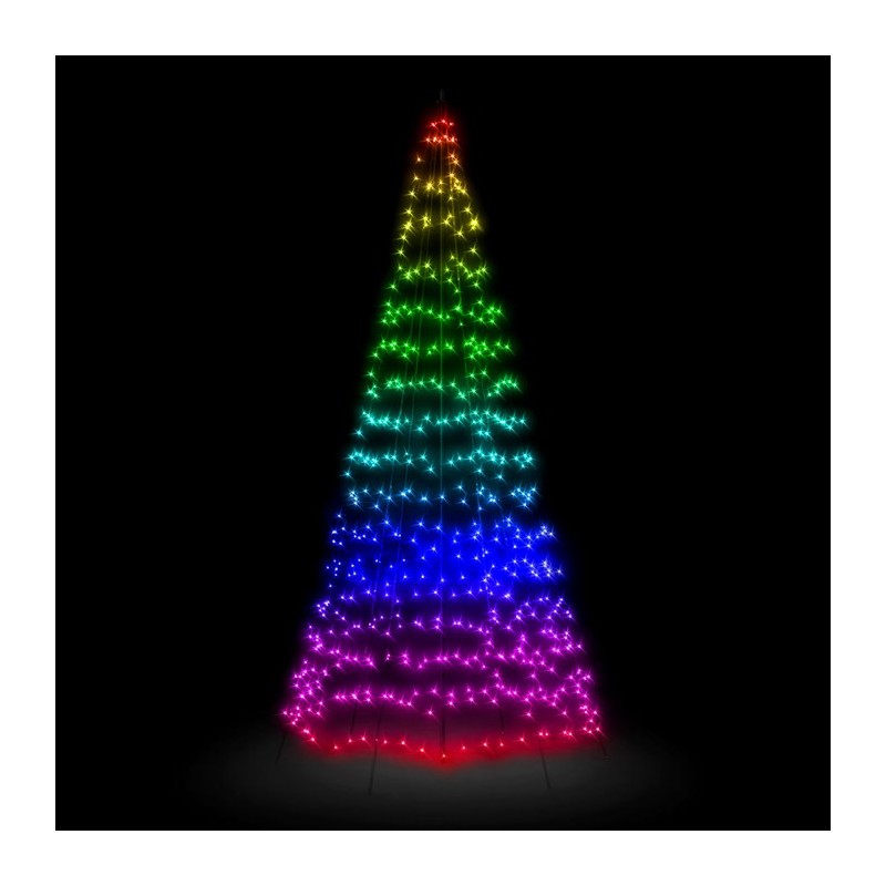 TWINKLY ALBERO DI NATALE SMART 300 LED RGBW MULTICOLOR