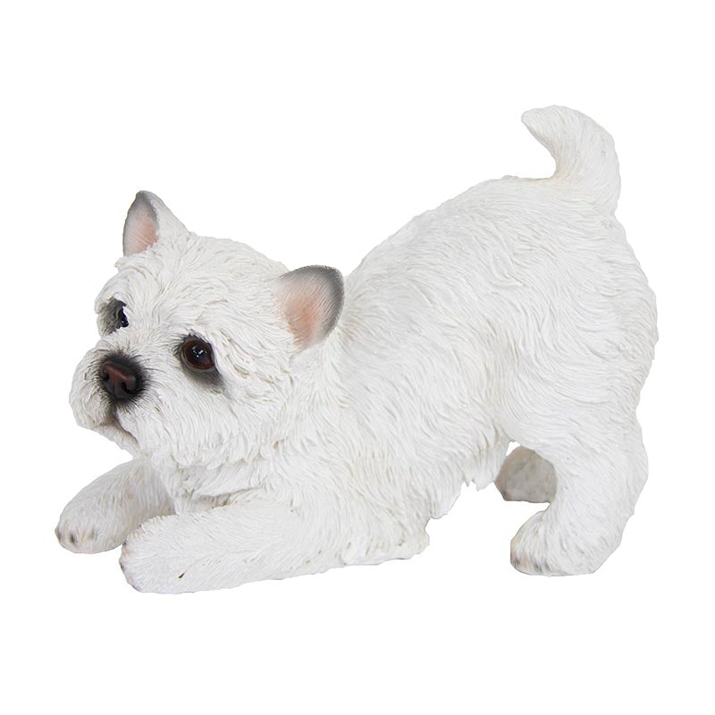 CAGNOLINO WEST HIGHLAND TERRIER CHE GIOCA  15,2 CM