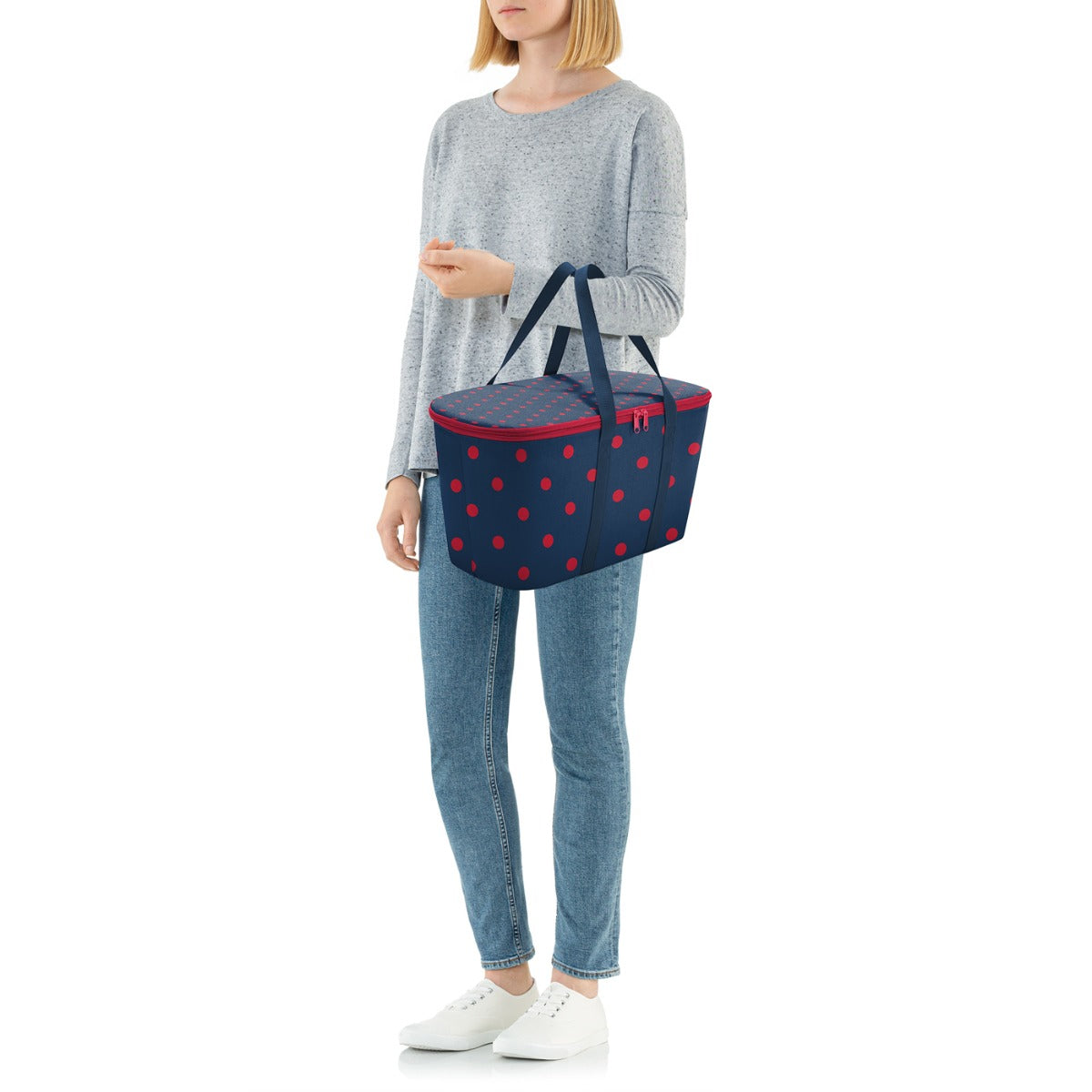 BORSA TERMICA COOLERBAG MIXED DOTS RED