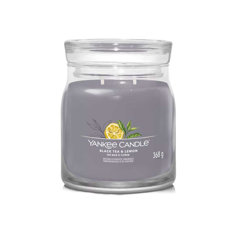 CANDELA MEDIA SIGNATURE BLACK TEA & LEMON