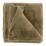 Plaid Torvah 150x200cm Taupe UNIQUE LIVING