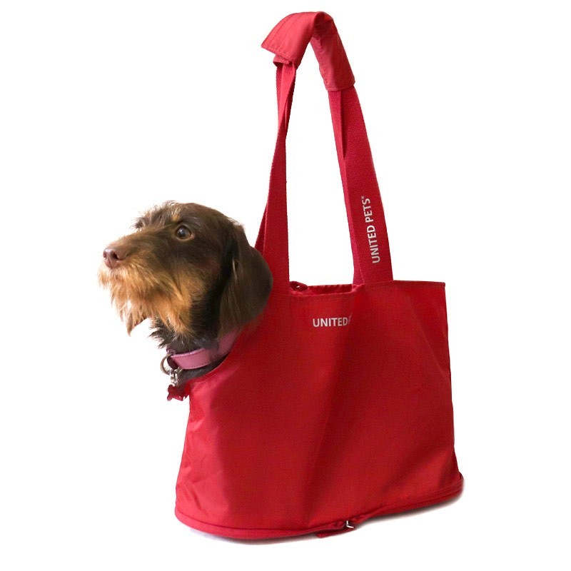 TRASPORTINO PIEGHEVOLE LAZY DOG UNITED PETS ROSSO
