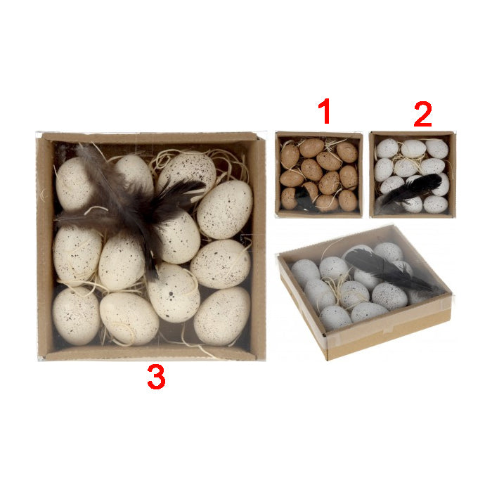SET 12PZ DECORAZIONI PASQUA