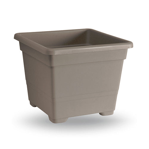 VASO QUADRATO 45 CM 60% RICICLABILE AVANA