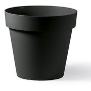 VASO ROTONDO CLEO 40CM 60% RICICLABILE ANTRACITE