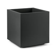 VASO FIORIERA CUBO MATHERIA 40CM ANTRACITE