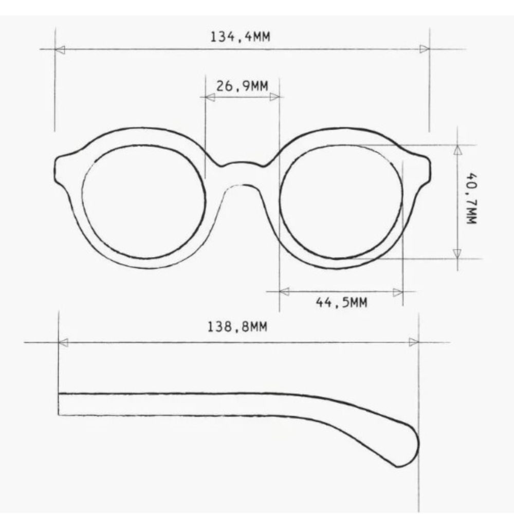 OCCHIALE DA LETTURA MODELLO LAURO COLORE BLACK HAVANA GRAD. +3.00 OKKIA