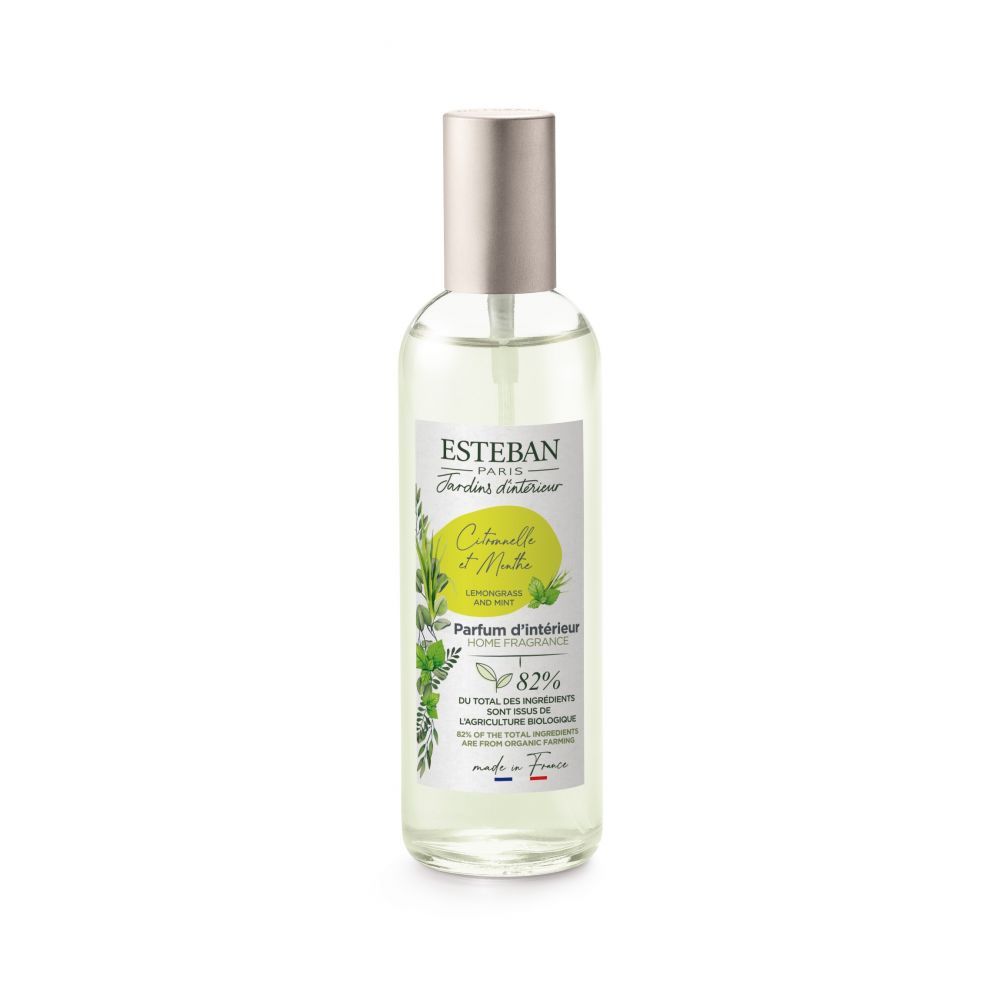 VAPORIZZATORE SPRAY PROFUMATO 100ML CITRONELLA MENTA