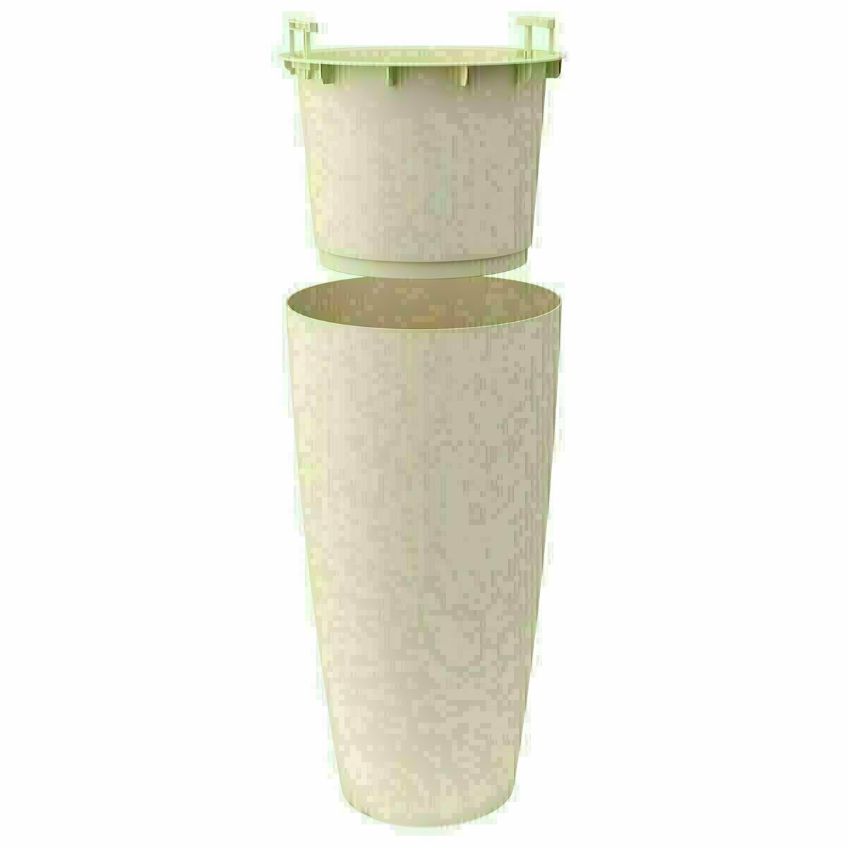 VASO TONDO STYLE DIAM.36XH.70CM BIANCO