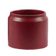 VASO DECORATIVO IN CERAMICA Ø21,5XH17,5 ROSSO