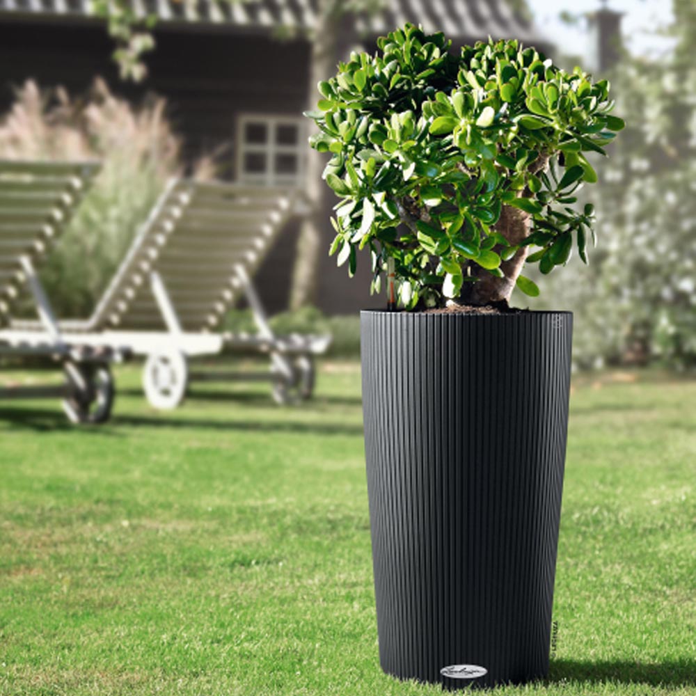 VASO CILINDRO COLOR D23XH41CM ARDESIA OPACO