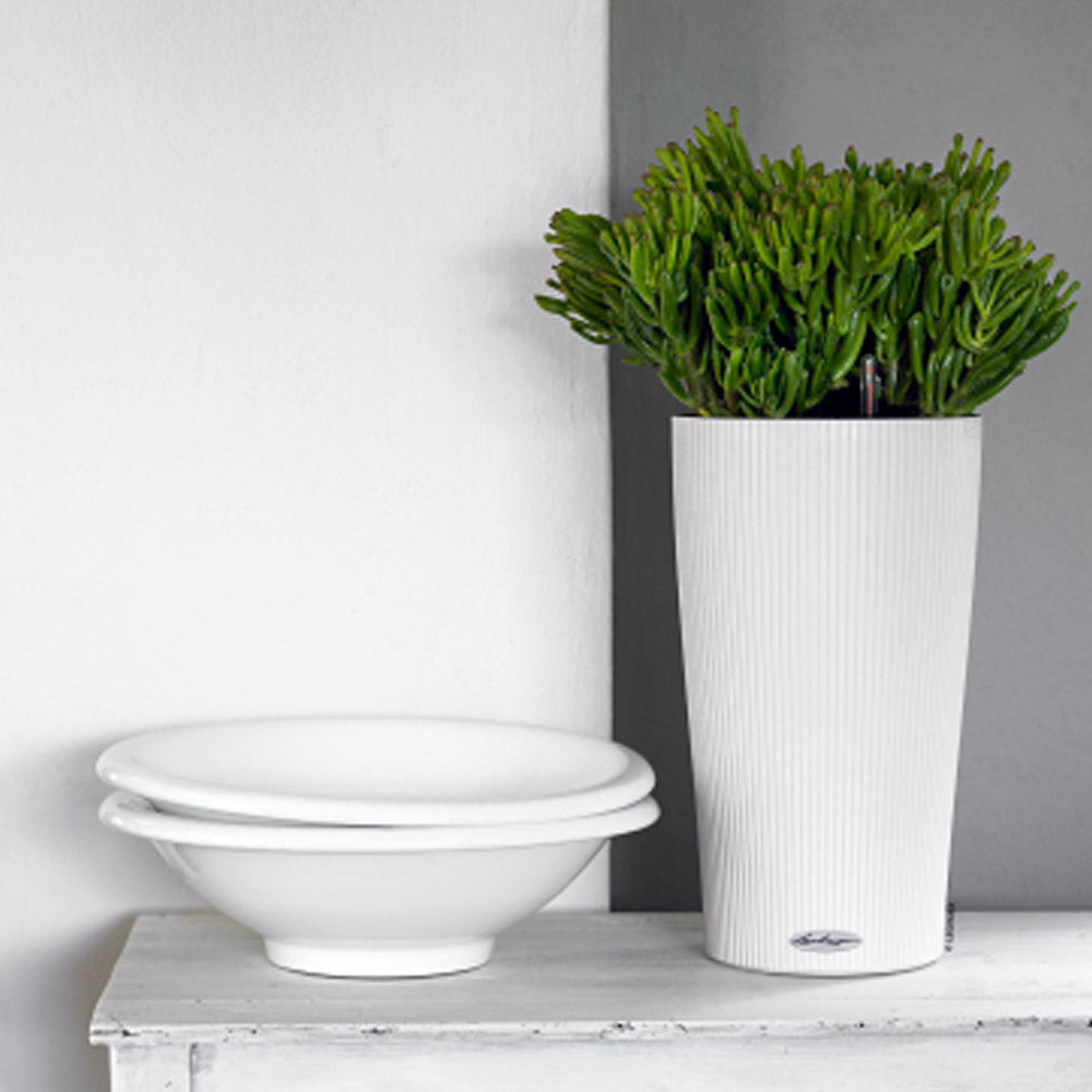 VASO CILINDRO COLOR D23XH41CM BIANCO OPACO