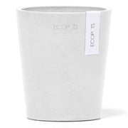 VASO DA TAVOLO ROTONDO MORINDA D14XH16CM BIANCO PURO