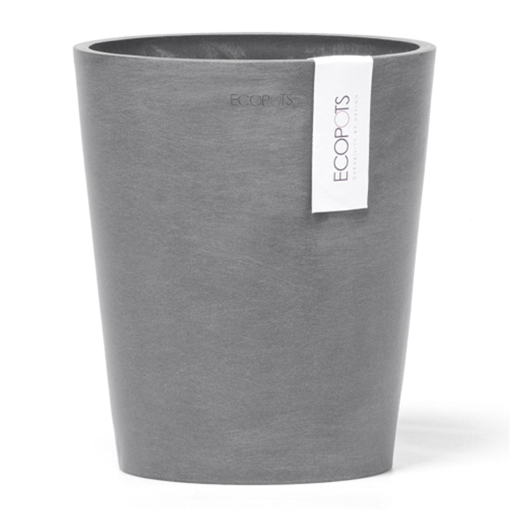 VASO DA TAVOLO ROTONDO MORINDA D14XH16CM GRIGIO