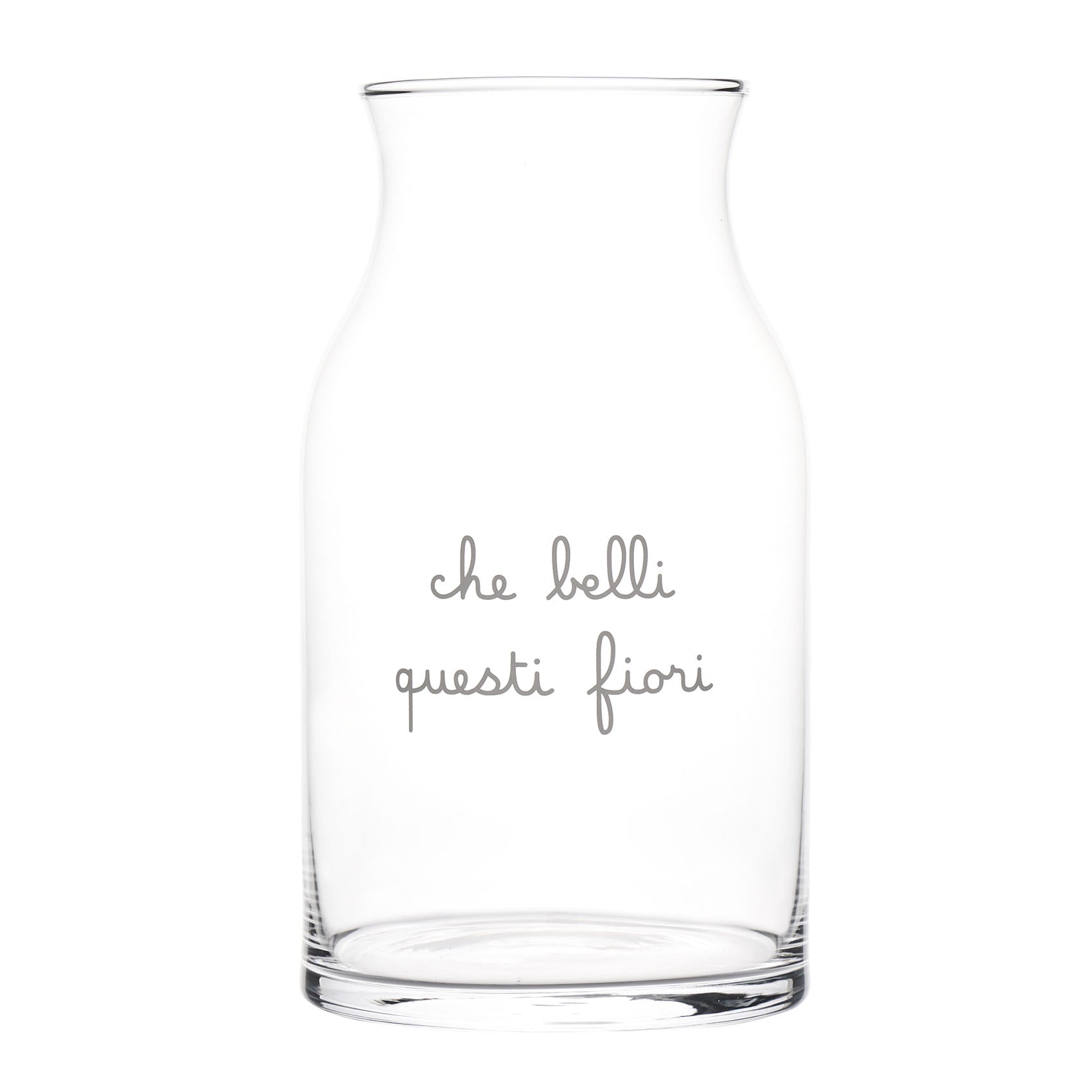 Vaso Portafiori decoro Che belli questi fiori D 19 x H 34 cm Simple Day