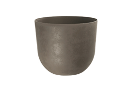 VASO SWING MOOD CONCA 30 CM BEIGE SCURO