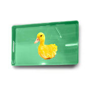 VASSOIO RETTANGOLARE 40 X 24 CM VERDE PAPERA