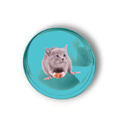 VASSOIO ROTONDO 33 CM GATTO AZZURRO