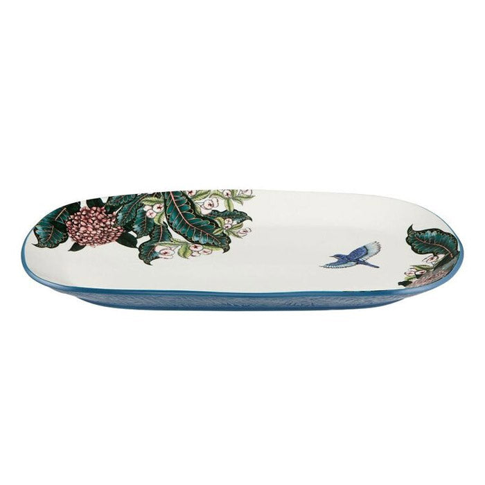 VASSOIO OBLUNGO IN CERAMICA, 40X24CM