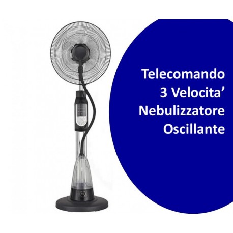 BRIO VENTILATORE CON NEBULIZZATORE GMR