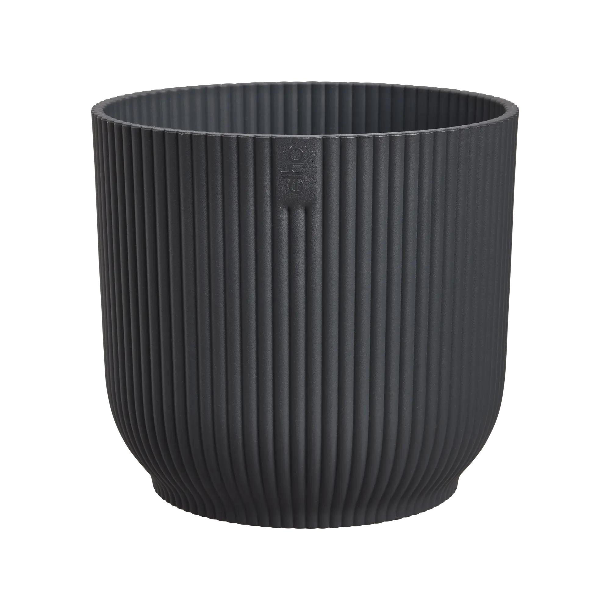 Vaso Vibes Fold Round Mini D 9 x h 9 cm Antracite ELHO