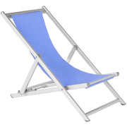 SDRAIO BEACH IN ALLUMINIO E TEXTILENE 60X110X106CM