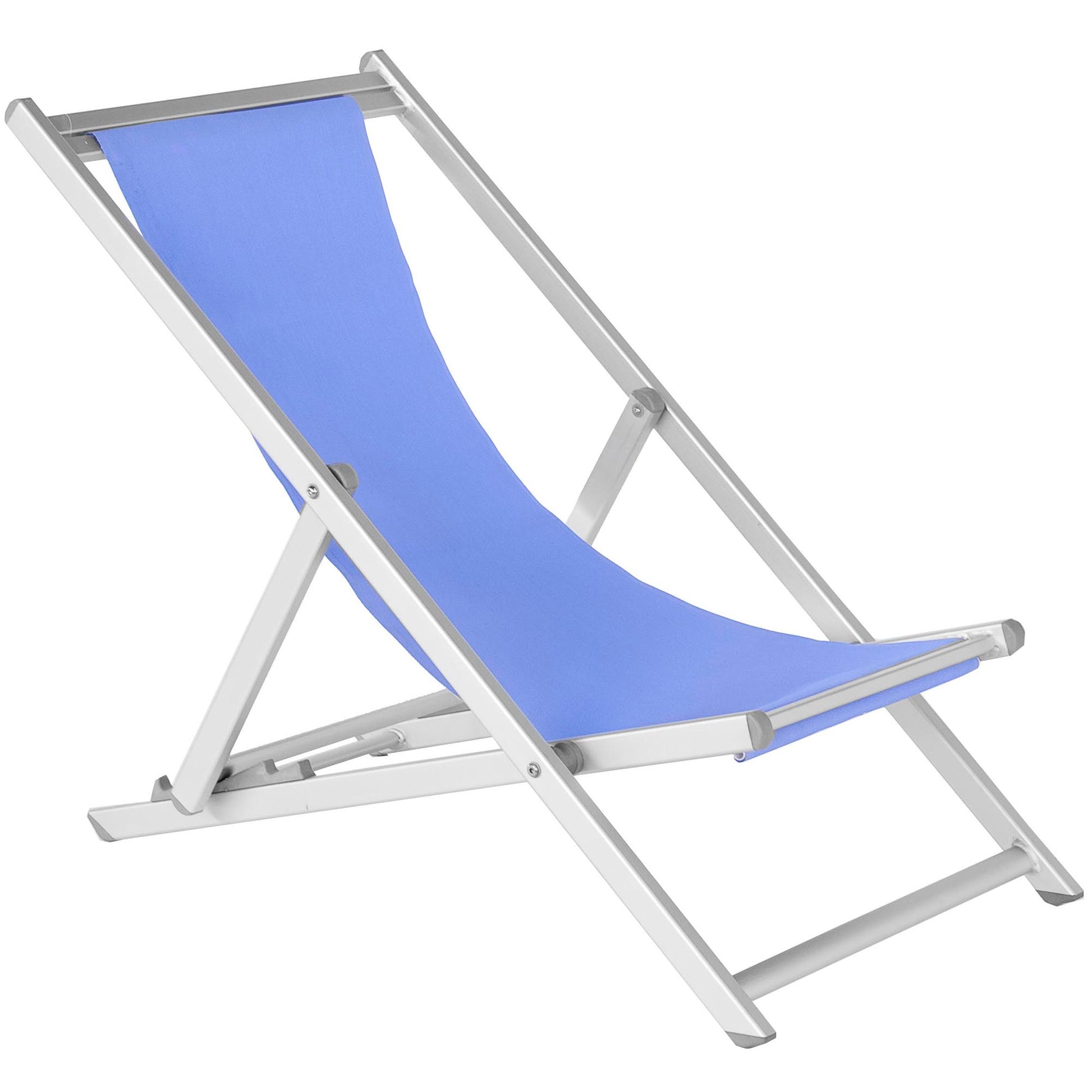 SDRAIO BEACH IN ALLUMINIO E TEXTILENE 60X110X106CM