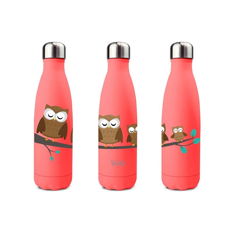 Borraccia Termica Acciaio Inox 500 ml Gufi WD LIFESTYLE