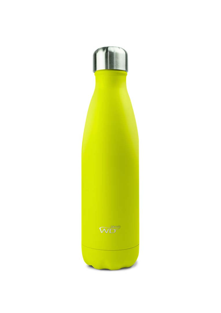 Bottiglia termica in acciaio inox doppia parete 500ml Lime WD LIFESYLE