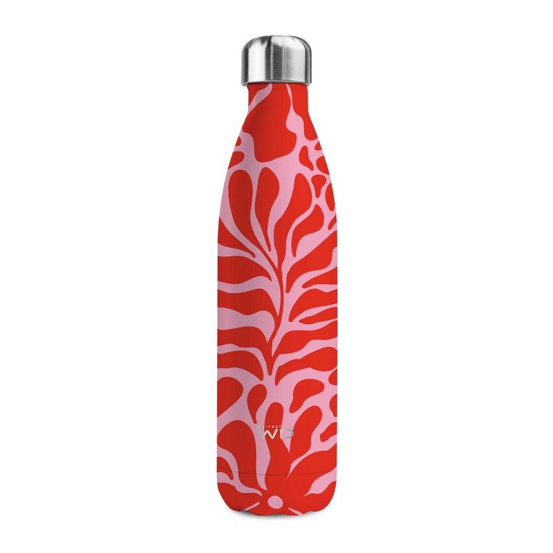 Bottiglia Termica in Acciaio Inox 750 ml Fantasia Tropicale WD LIFESTYLE