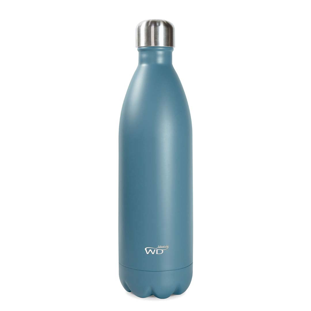 Bottiglia Termica Inox 1L Azzurra