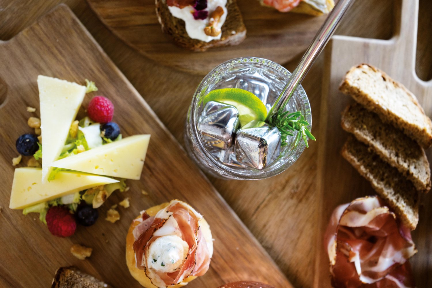 SET DI 6 CUBETTI RAFFREDDA DRINK IN ACCIAIO INOX RIUTILIZZABILI