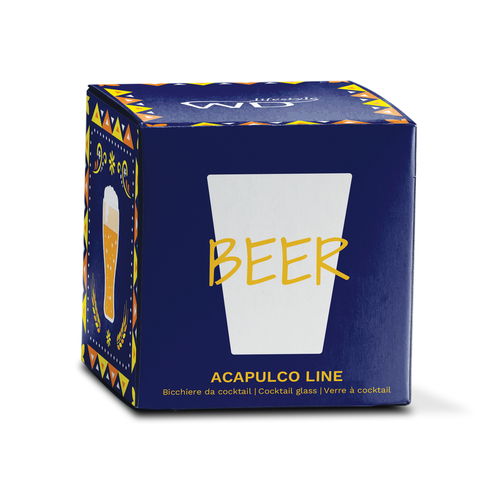 BICCHIERE DA BIRRA IN VETRO BOROSILICATO