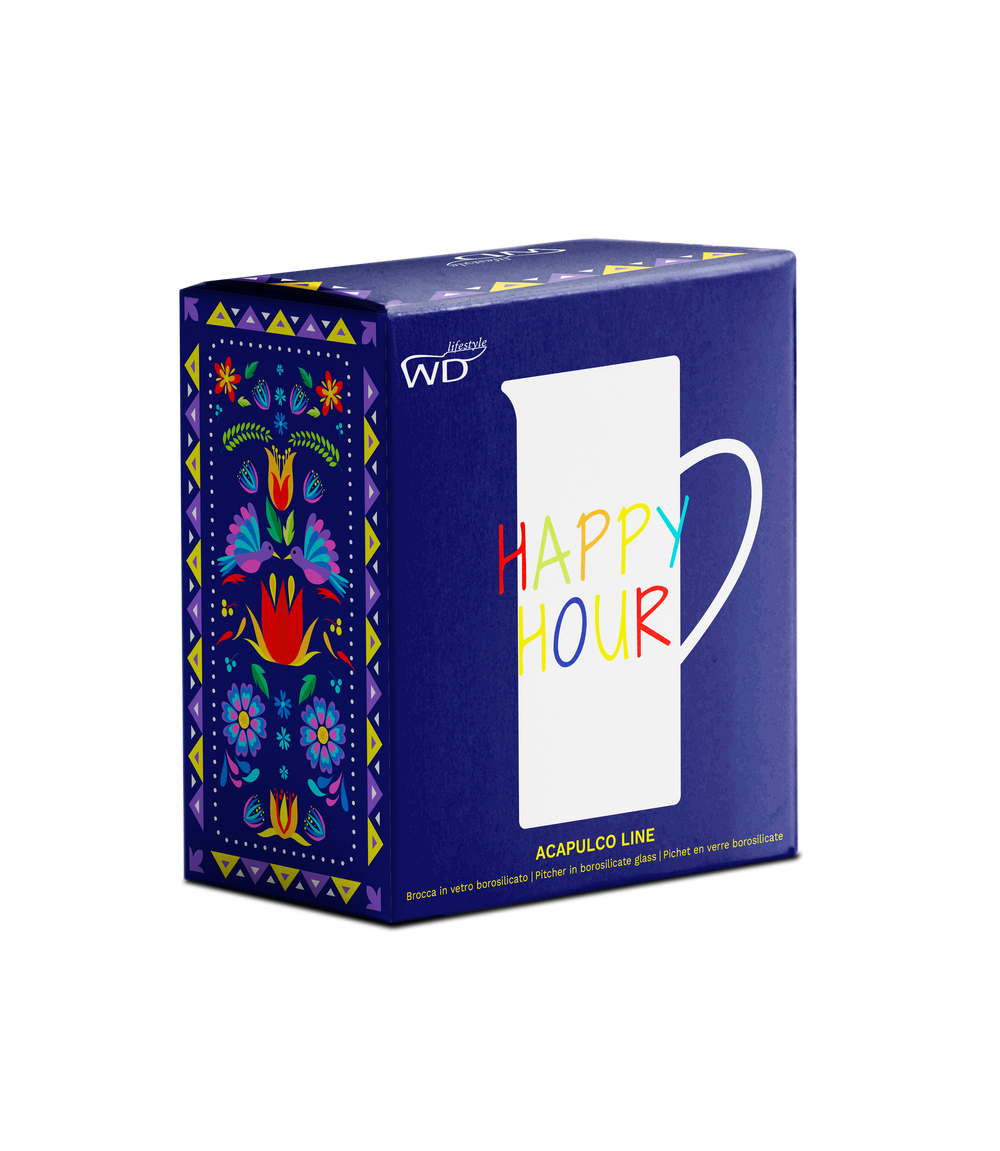 BROCCA HAPPY HOUR IN VETRO BOROSILICATO