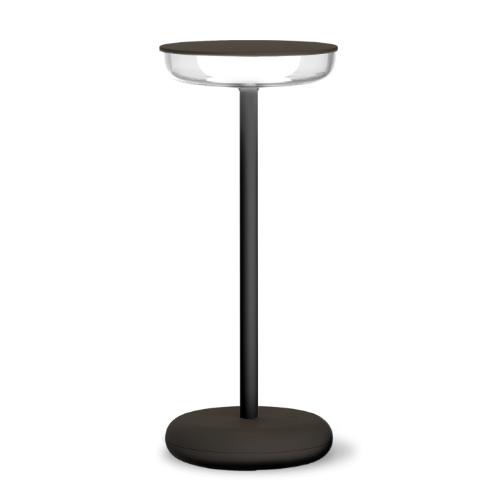 LAMPADA TOUCH RICARICABILE NERA