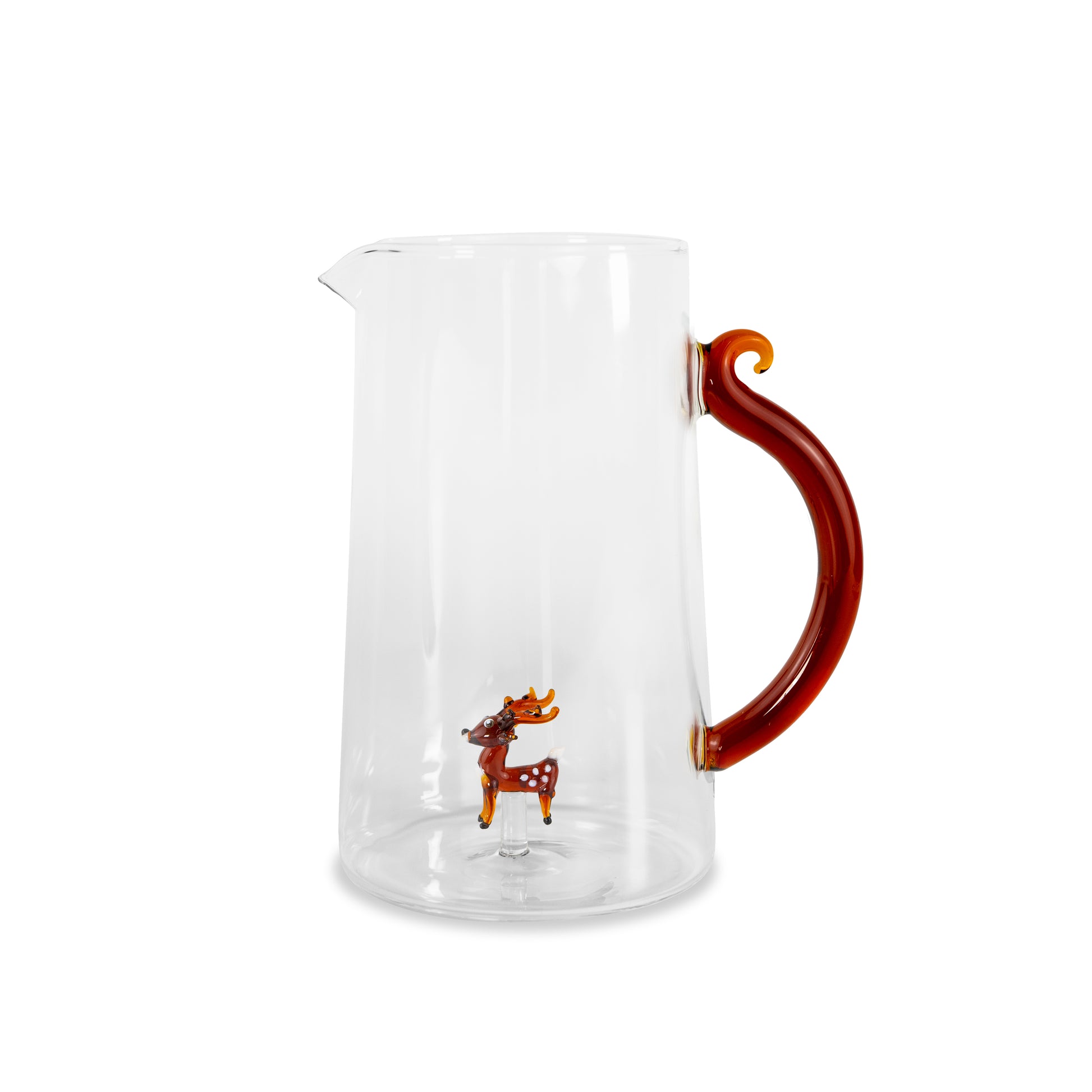 Caraffa 1,5L in Vetro Borosilicato Renna