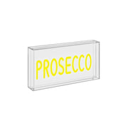 Insegna Neon LED 30x15cm "Prosecco"