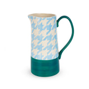 Caraffa in stoneware 1,3L Azzurro Pied de Poule
